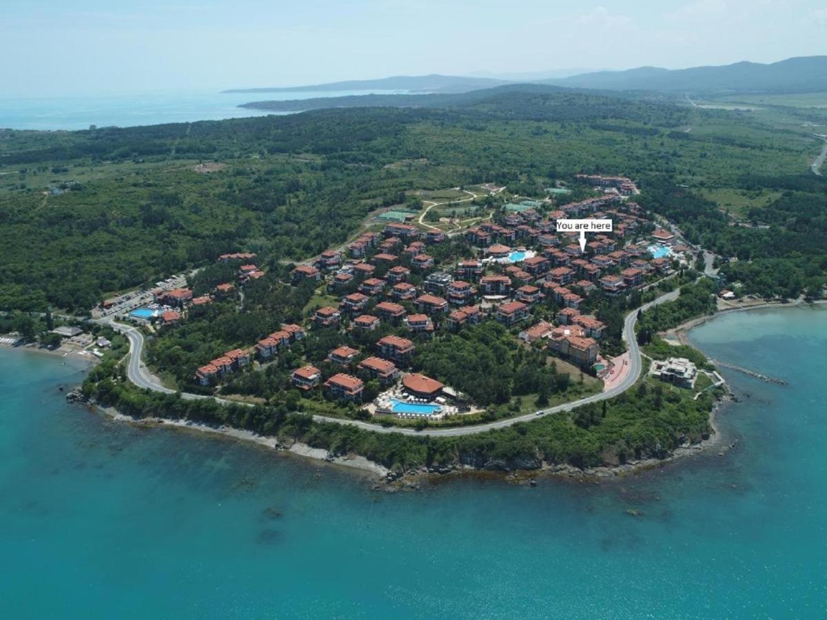 Eve Santa Marina Studios - Sea, Pools, Relax Sozopol Bagian luar foto